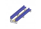 Трибуна для зрителей на 20 мест Dinamika ZSO-002784
