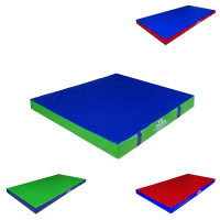 Мат гимнастический 100x100x10см винилискожа-антислип (холлослеп/холлофайбер) Dinamika ZSO-001320