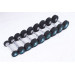 Гантели в уретане 10 кг Live Pro Studio Dumbbells LP8075-10 75_75