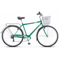 Велосипед 28" Stels Navigator 350 V (7-ск) Z010 LU095304 Зеленый 2023