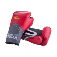 Перчатки боксерские Everlast Pro Style Elite 2114E, 14oz, к/з, красный