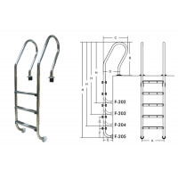 Лестница для бассейнов серии F F205 ПТК Спорт 021-0534