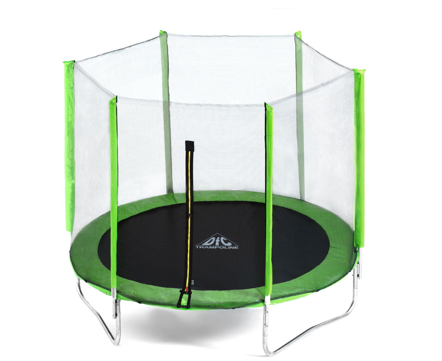 Батут DFC Trampoline Fitness 12ft наружн.сетка (366см) 12FT-TR-LG светло-зеленый 1834_1500