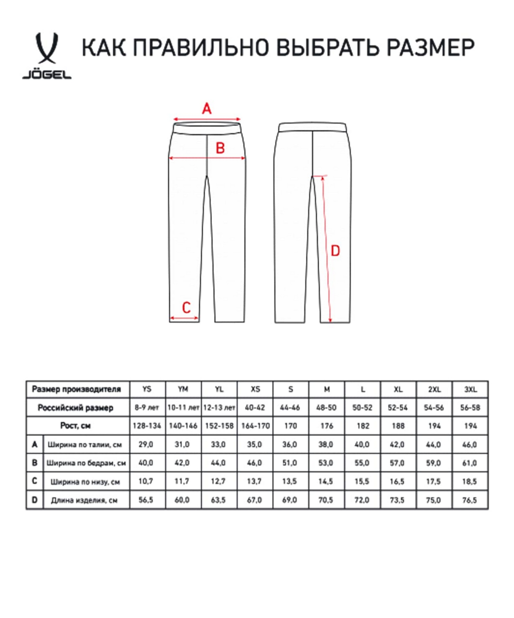 Брюки тренировочные Joge CAMP Tapered Training Pants, темно-синий 1663_2000