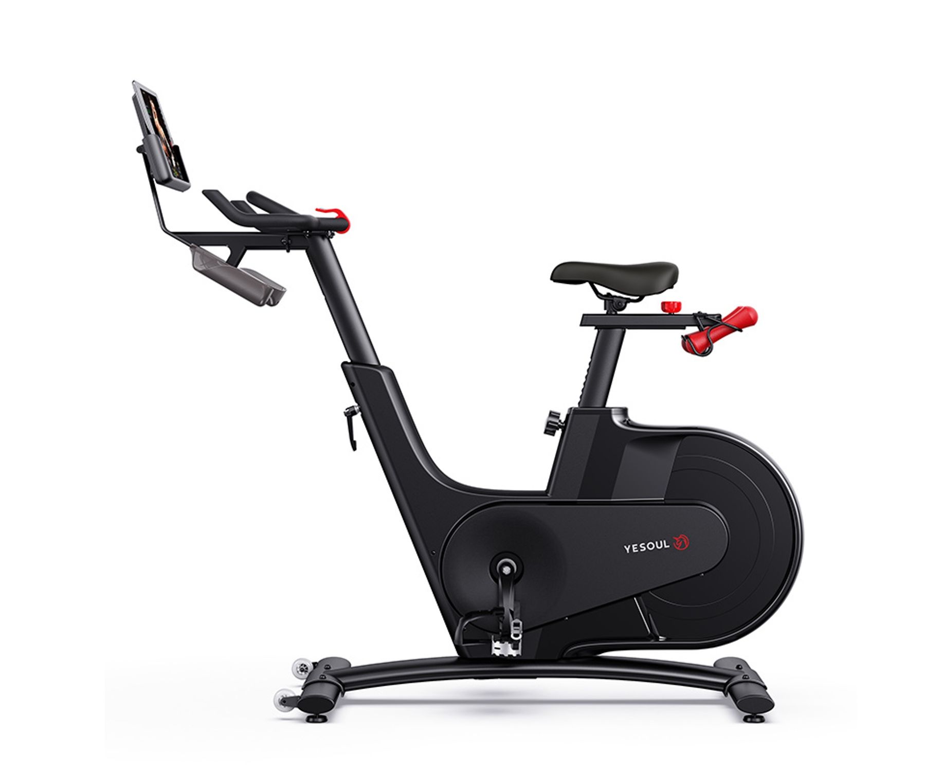 Велотренажер Yesoul Smart Spinning bike V1 черный 1834_1500