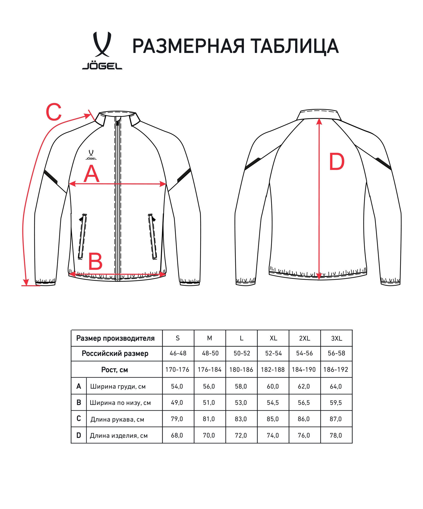 Куртка спортивная Jogel CAMP 2 Lined Jacket, серый 1663_2000