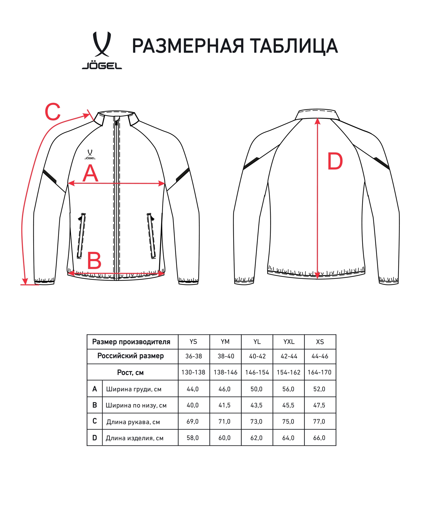 Куртка спортивная Jogel CAMP 2 Lined Jacket, серый 1663_2000