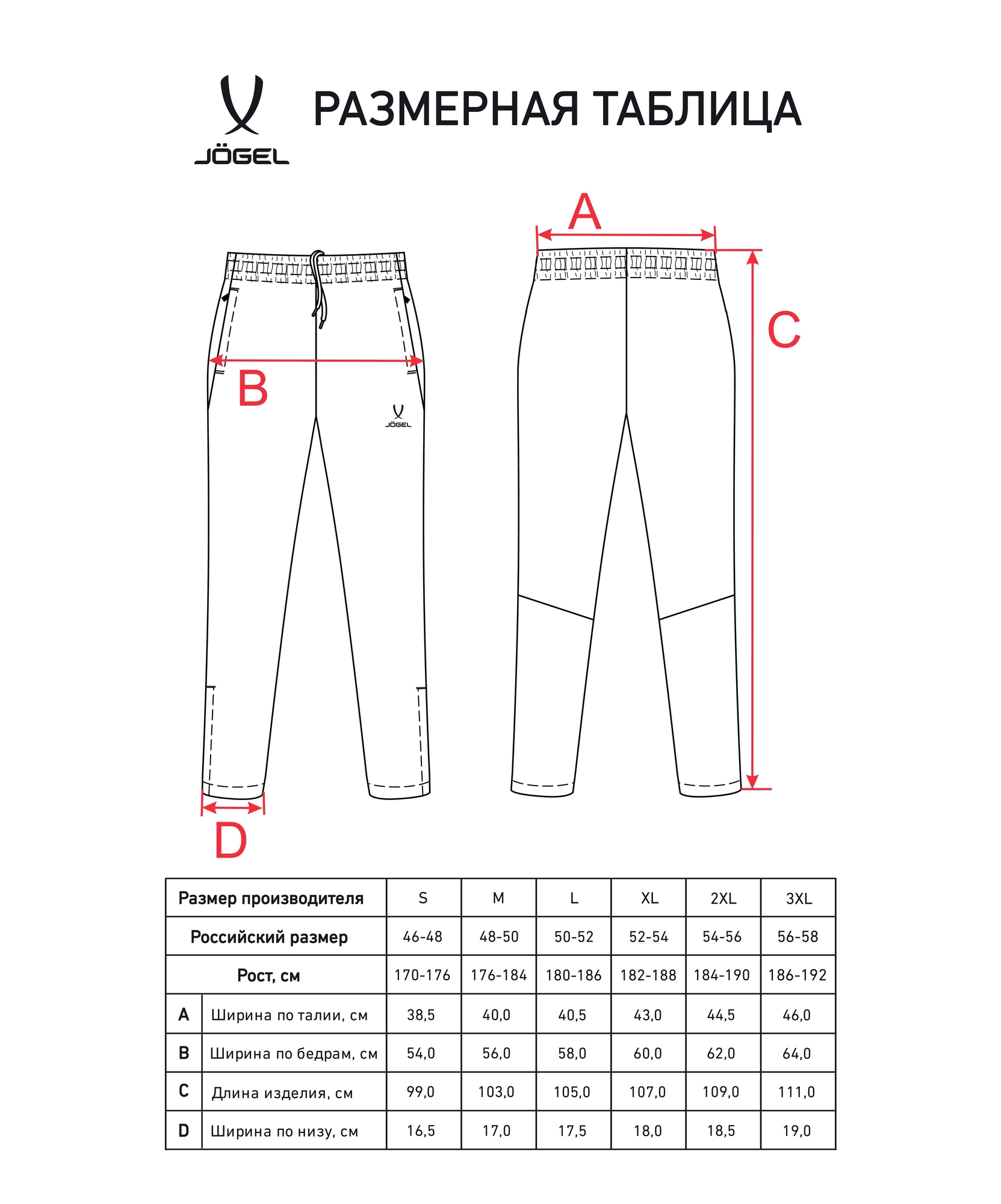 Брюки спортивные Jogel CAMP 2 Lined Pants, темно-синий 1663_2000