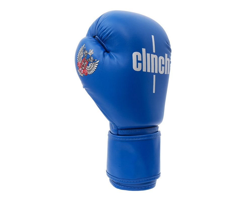 Боксерские перчатки Clinch Olimp синие C111 10 oz 978_800