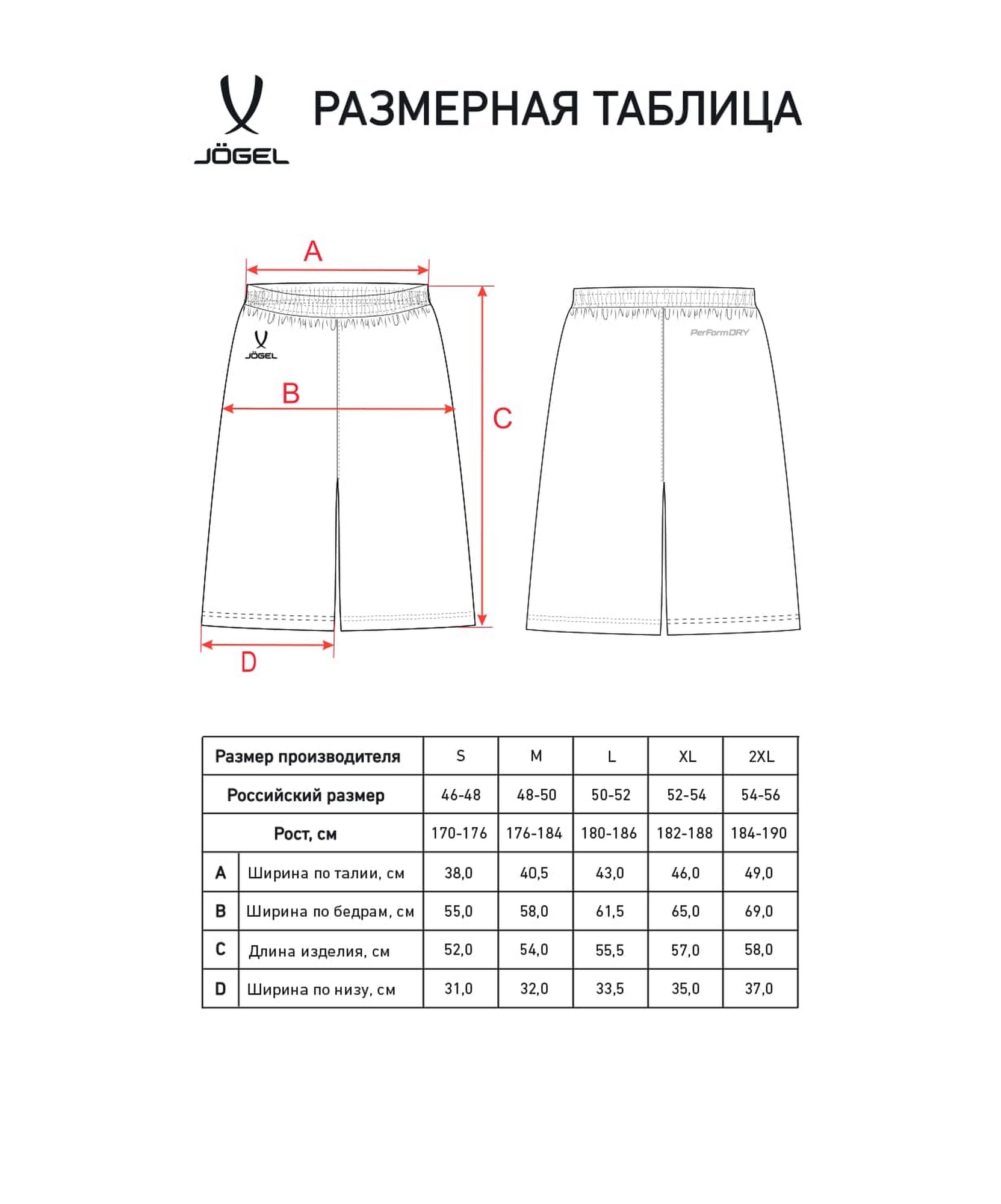 Шорты баскетбольные Jogel DIVISION PerFormDRY RBF 2S Shorts, синий 1663_2000