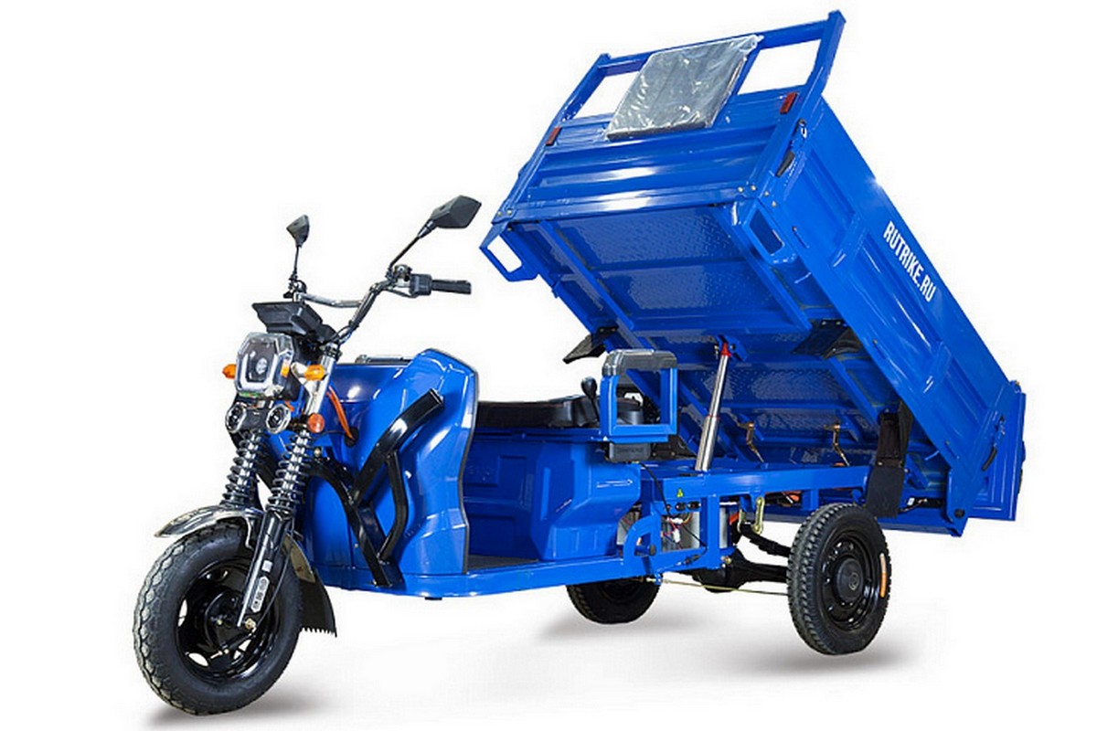 Грузовой электрический трицикл RuTrike D5 1700 гидравлика (60V1200W) 024732-2799 темно-синий матовый 1200_800