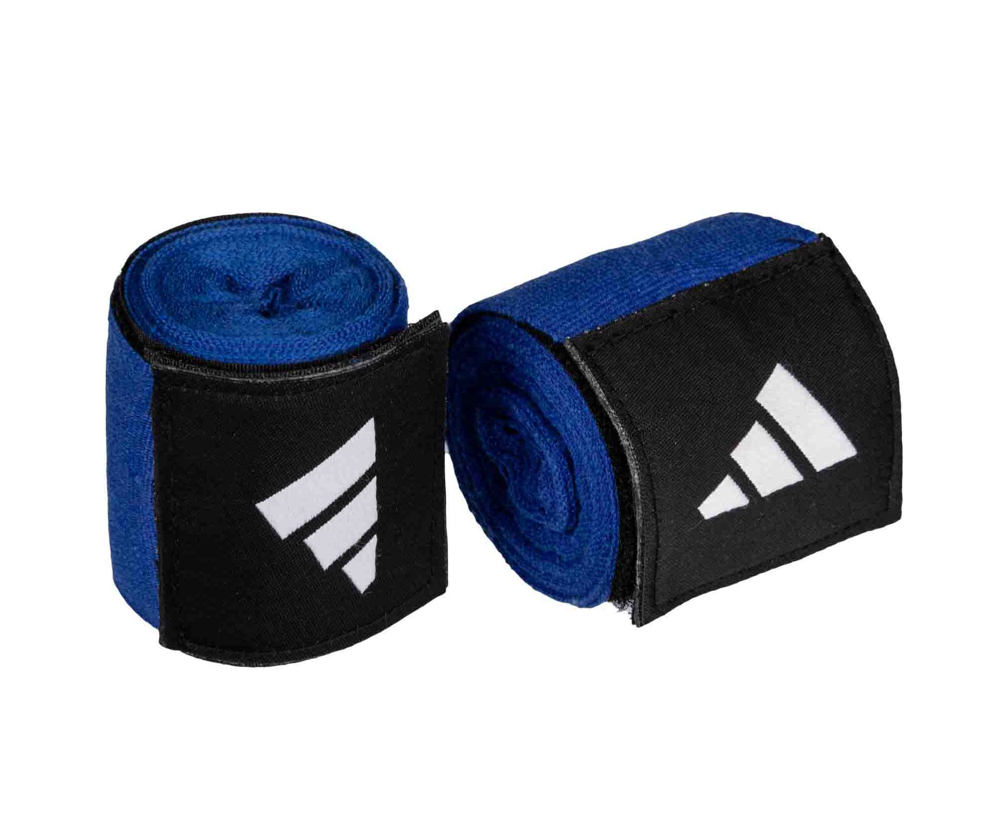 Бинты боксерские Boxing IBA Pro Hand Wrap adiBP031S синий 2000_1636