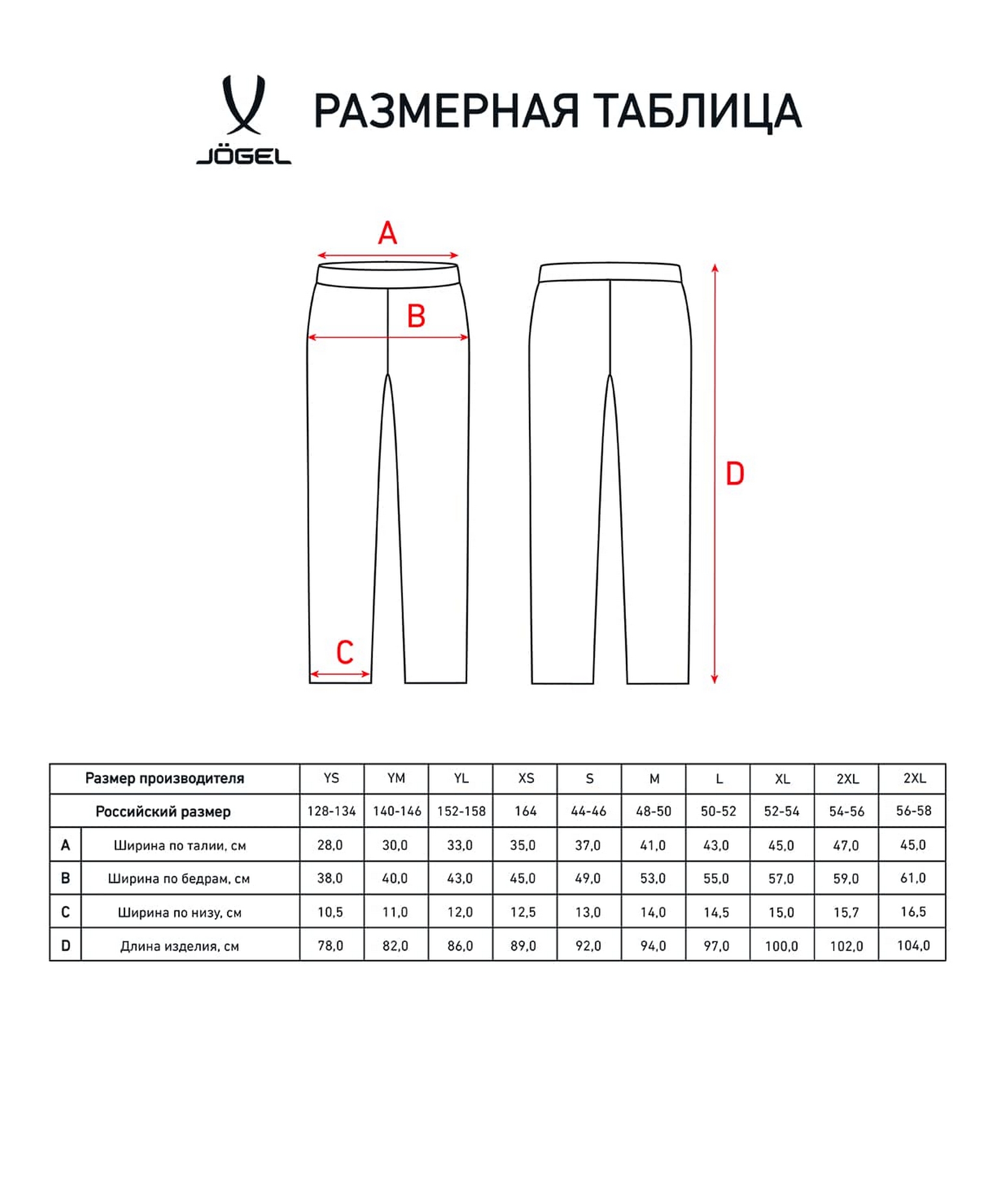 Брюки тренировочные Jogel DIVISION PerFormDRY Pro Training Pants, темно-синий 1663_2000