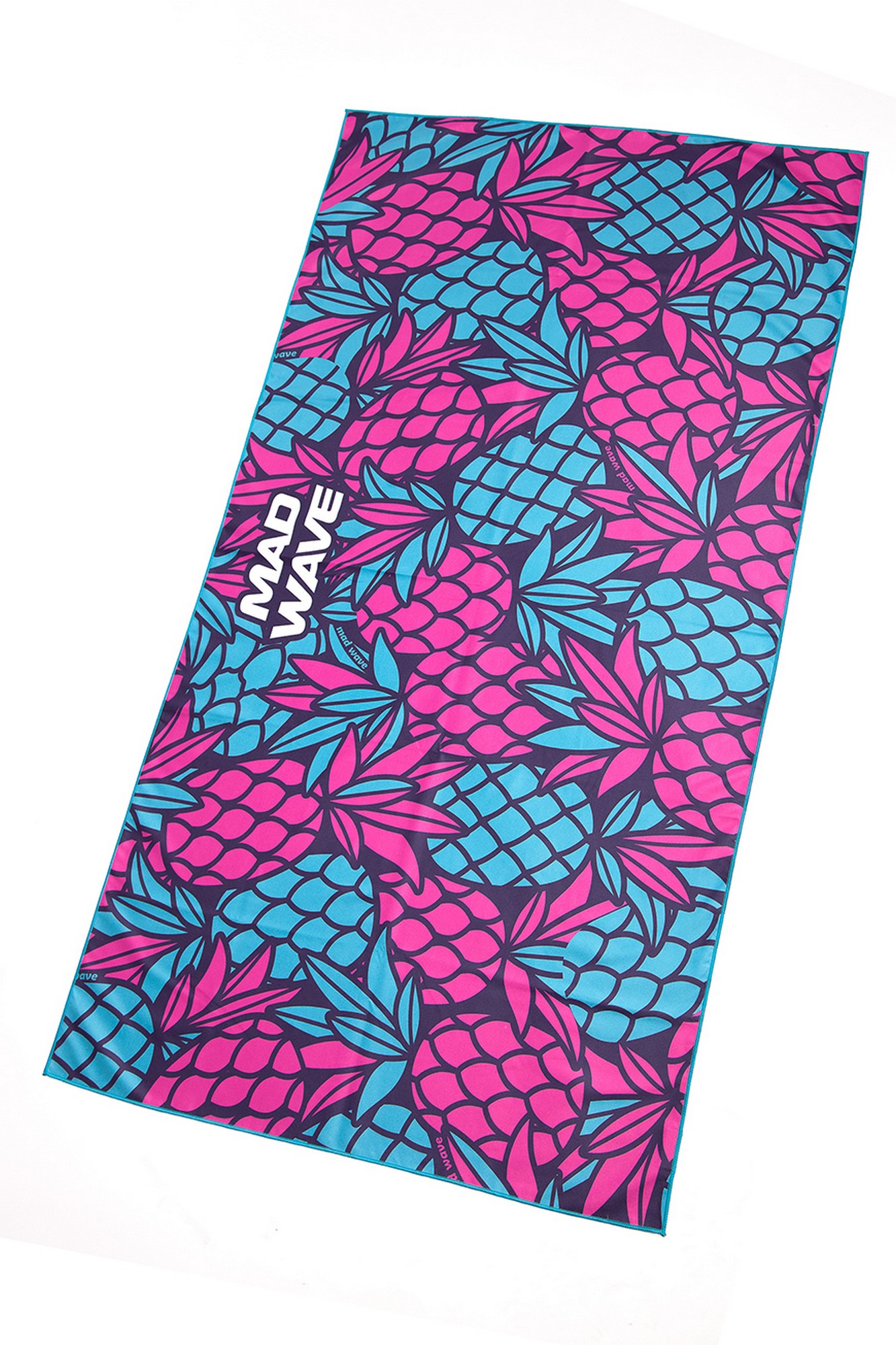 Полотенце из микрофибры Mad Wave Microfiber Towel Pineapple M0761 08 2 11W розовый 1333_2000