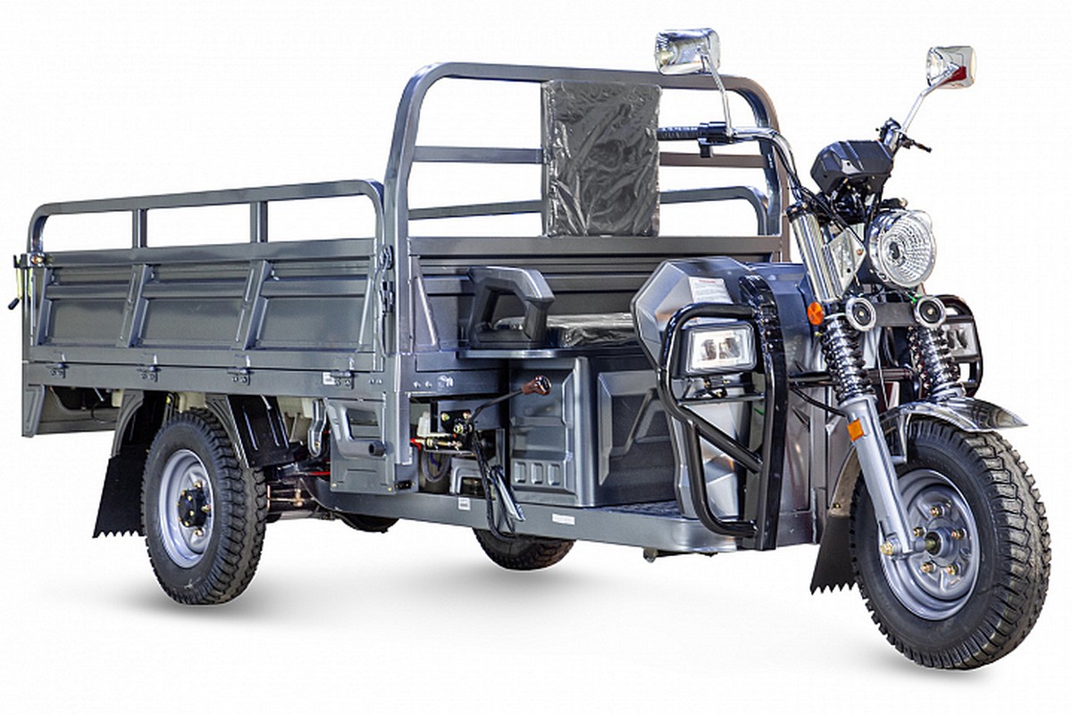 Грузовой электрический трицикл RuTrike Эксперт ПРО Плюс 2200 024609-2779 серый 1200_800